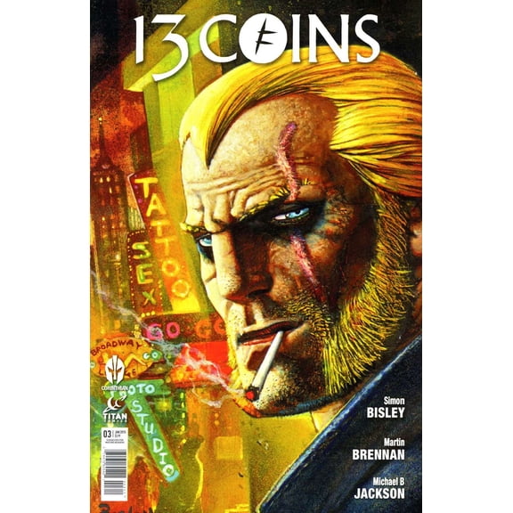 13 Coins #3 VF ; Titan Comic Book
