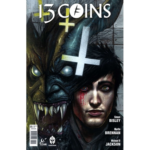 13 Coins #5 VF ; Titan Comic Book