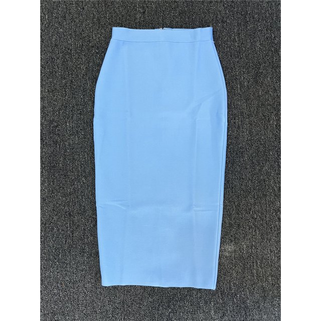 13 Colors 78CM Stretchable Bandage Skirt Women Elegant High Waist Midi