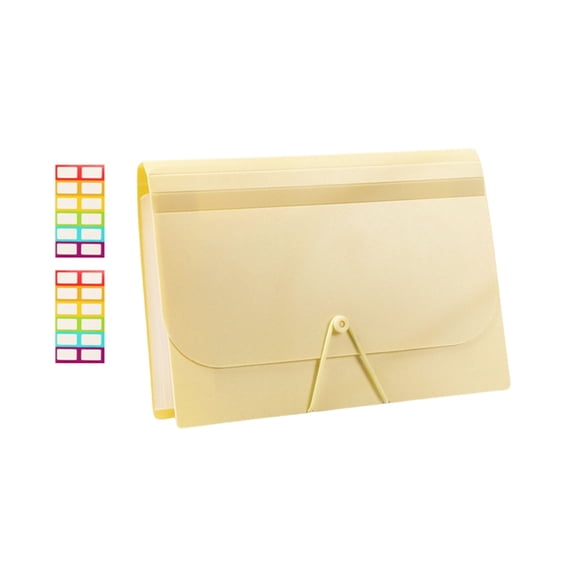 13 Compartment Expandable Receipt Coupon Organiser Portable Document Folder