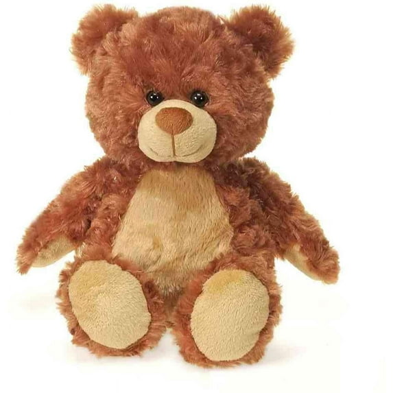 13" Cuddle Promo Bean Bag Brown Bear - CASE OF 24
