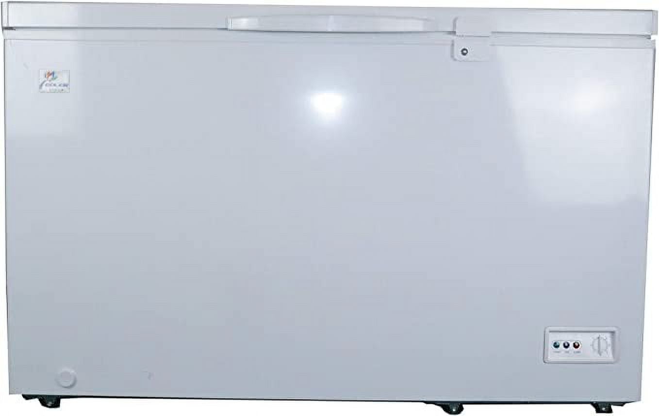  Commercial Freezer Chest freezer 10 Cuft NSF Restaurant 44  White Stand Alone Solid Flat Top w/Storage Baskets XF-302 : Appliances