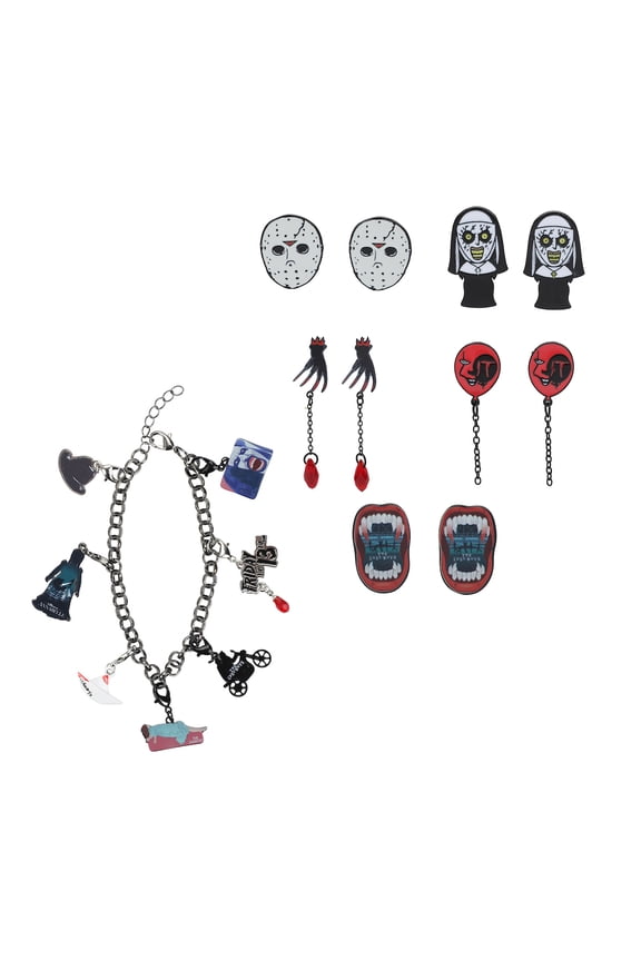 13 Days of Classic Horror Bracelet with Mystery Charms