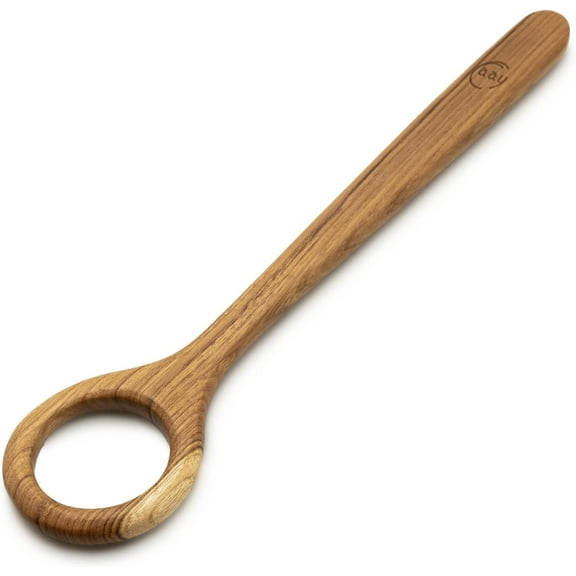 13" Dough Whisk, 100% Healthy Teak Kitchen Utensils for Bread Mixing, Sourdough, Batter Preparation, Baking, and Cooking Tools