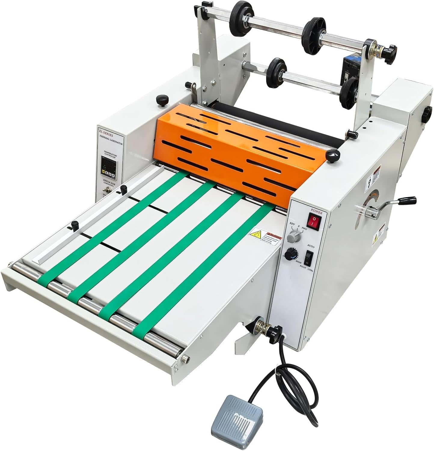 13'' Electric Steel Roller Thermal Laminator Laminating Machine