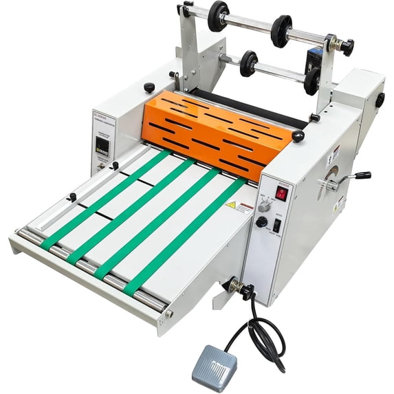 13'' Electric Steel Roller Thermal Laminator Laminating Machine