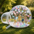 13 FT PVC Inflatable Bubble Balloon House with Tunnel & Blower, Clear ...