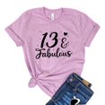 thumbnail image 1 of 13 & Fabulous T-shirt Sassy Tee Classy Shirt Women's Birthday Gift Teenager Shirts Party Tshirt, 1 of 3