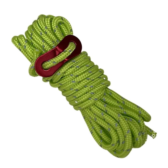 13 Feet Guy Rope for Outdoor Camping Hiking Awning Tents, Reflective Tent Guy Rope, Light Weight Tent Guide Line Cord