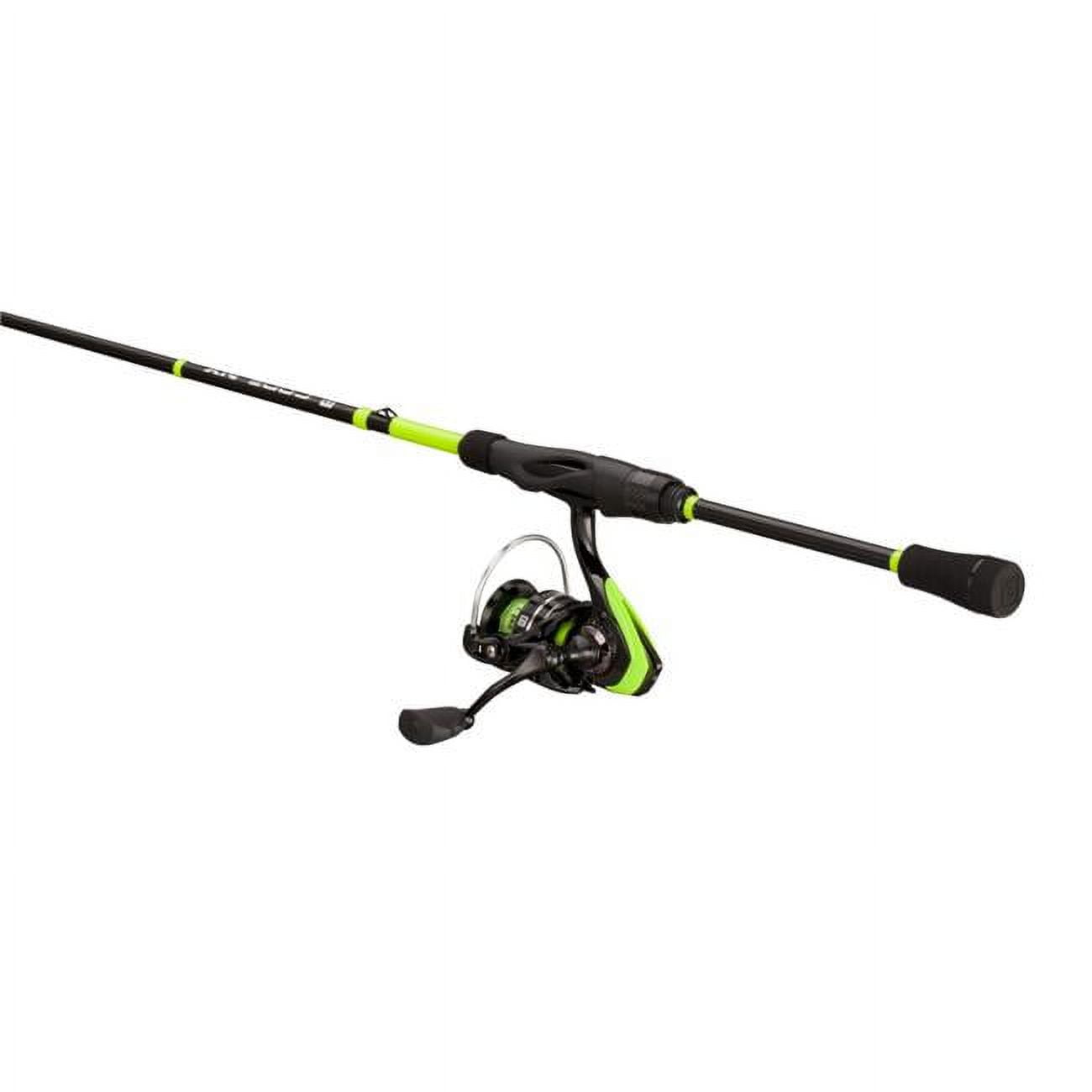 13 Fishing 1136841 7 ft. 1 in. M Spinning Combo 3000 Reel Fast, Black &  Green