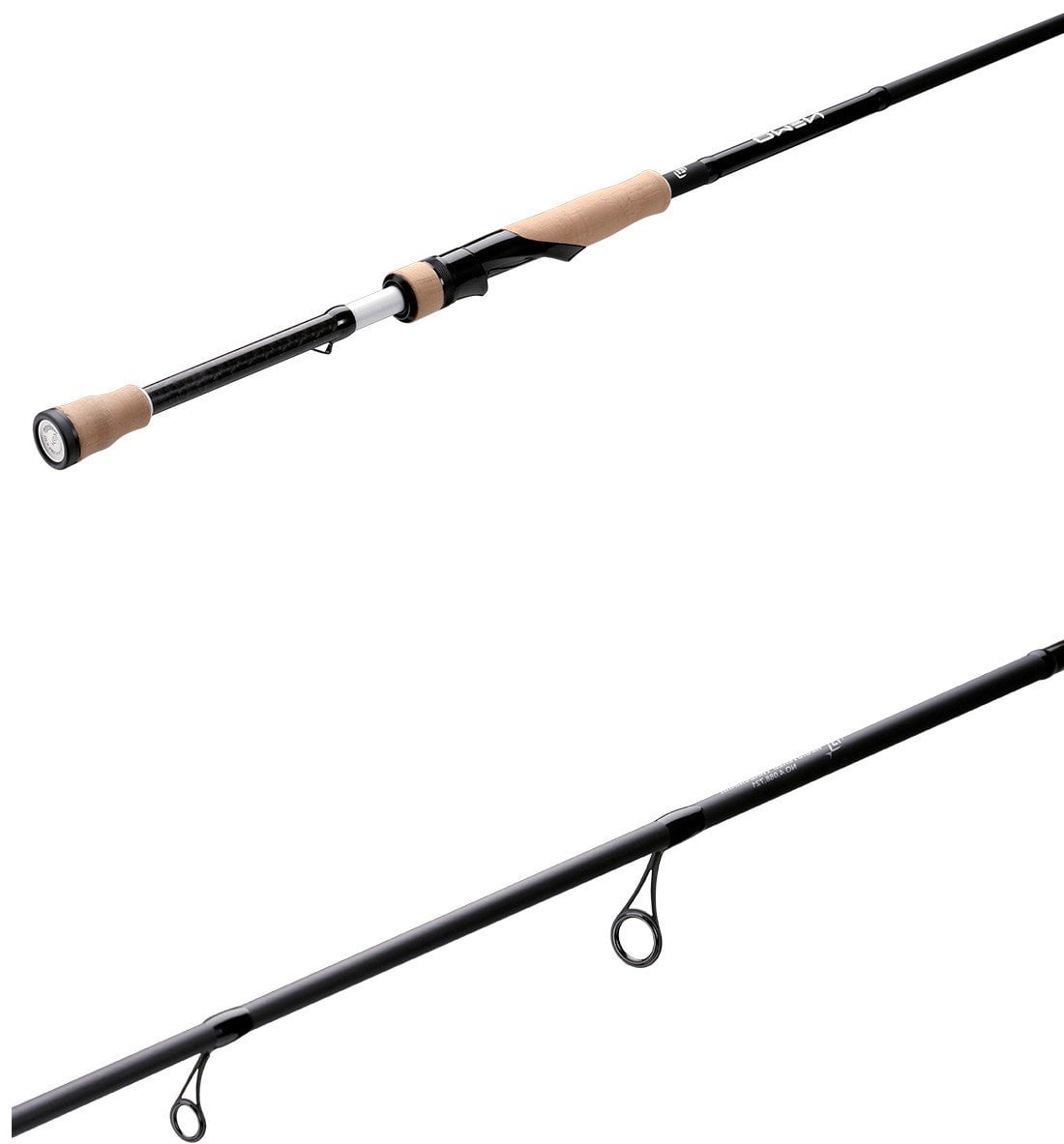 13 Fishing 2-Piece Omen Black 3 Spinning Rods (7 feet 1 inch - Medium-Light  - Extra Fast)