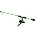 thumbnail image 1 of 13 Fishing Code Neon 6 ft 7 in Medium Spinning Rod Combo 2 Piece, 1 of 3