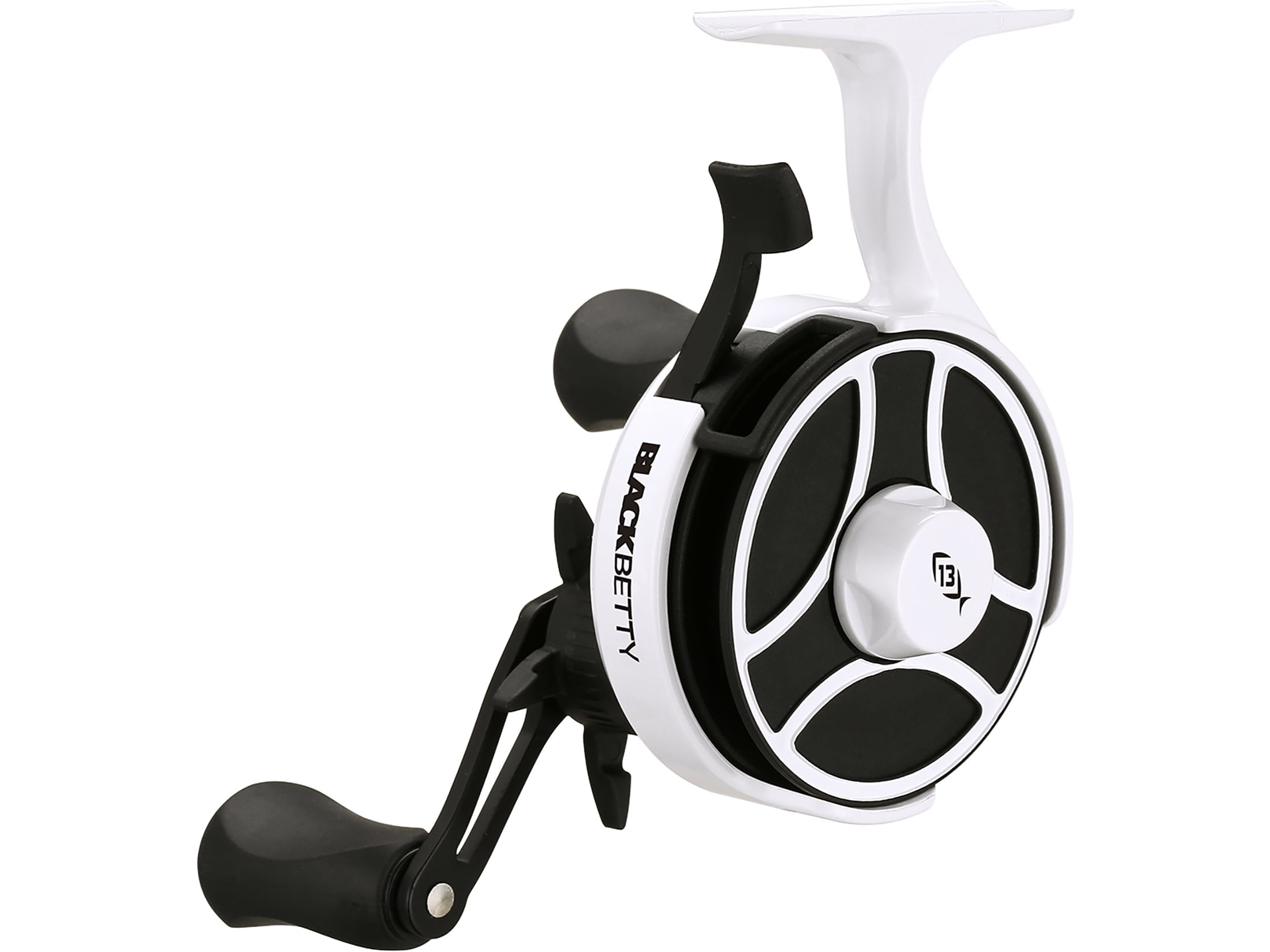 13 Fishing FreeFall Ghost Inline Ice Fishing Reel RH 2.5:1