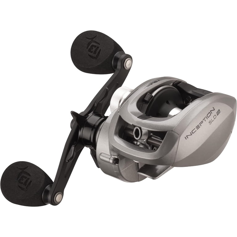 13 fishing left hand reels - Freefall XL - Inline Ice Fishing Reel - 3.3:1 Ratio - 9.9lbs Drag - Magnetic Drop Adjust - Retrieve Dinner is within reach. 13 Fishing Descent Inline Ice