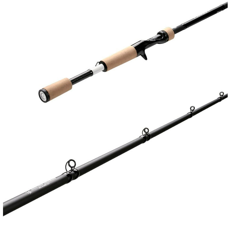 13 Fishing OB3C71M-2 Omen Black Casting Rod 7'1 Fast Medium 2 Pc