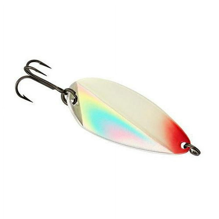 13 Fishing Origami Blade Ice Fishing Flutter Spoon, 1/16 size, Clown