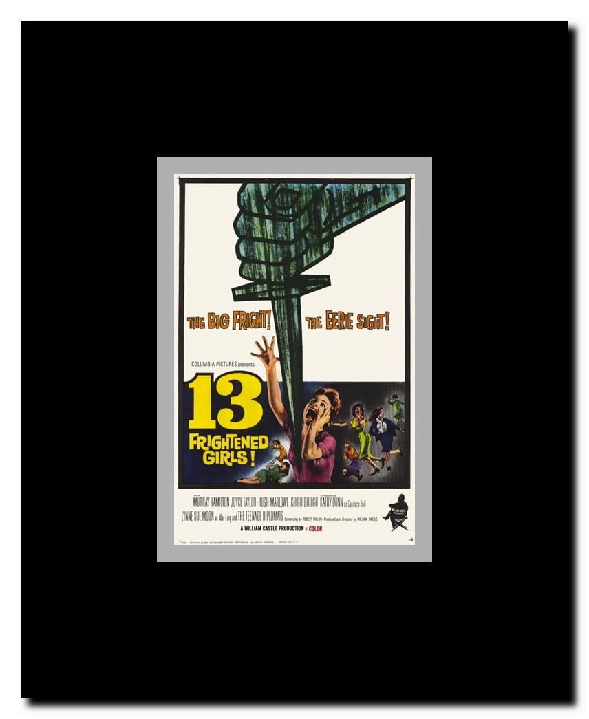 13 Frightened Girls Framed Movie Poster