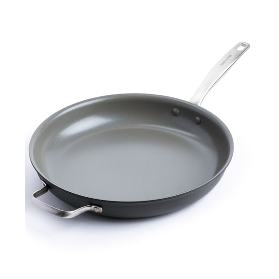 13" Frypan with Helper Handle, Thermolon Ceramic Nonstick