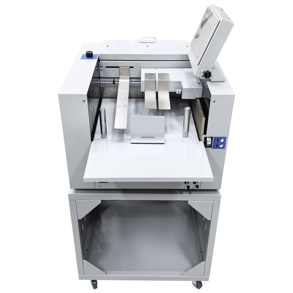 13" Full Automatic Electric Creasing Perforating Machine Touch Screen Control Auto Feeding 2600 Sheets/Hour 110V