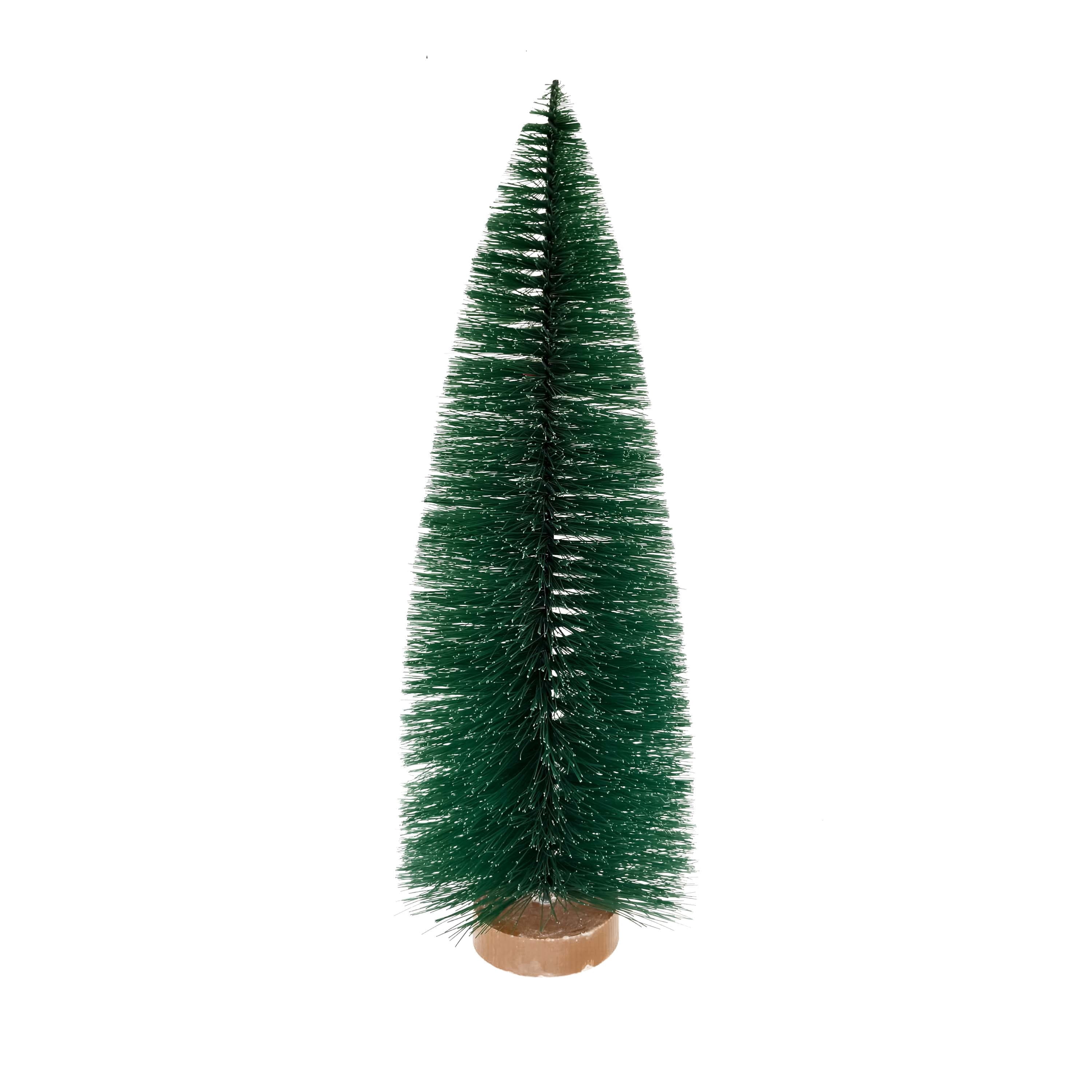 Christmas Village Pine Tree, Green, 13", by Holiday Time