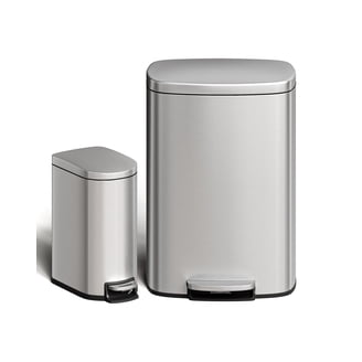 simplehuman 40L Slim Touch-Bar Trash Can, Brushed Steel - Walmart.com
