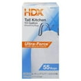 thumbnail image 1 of 13 Gal.Â&nbsp;FLEXÂ&nbsp;White Drawstring Kitchen Trash Bags (55 Count), 1 of 5