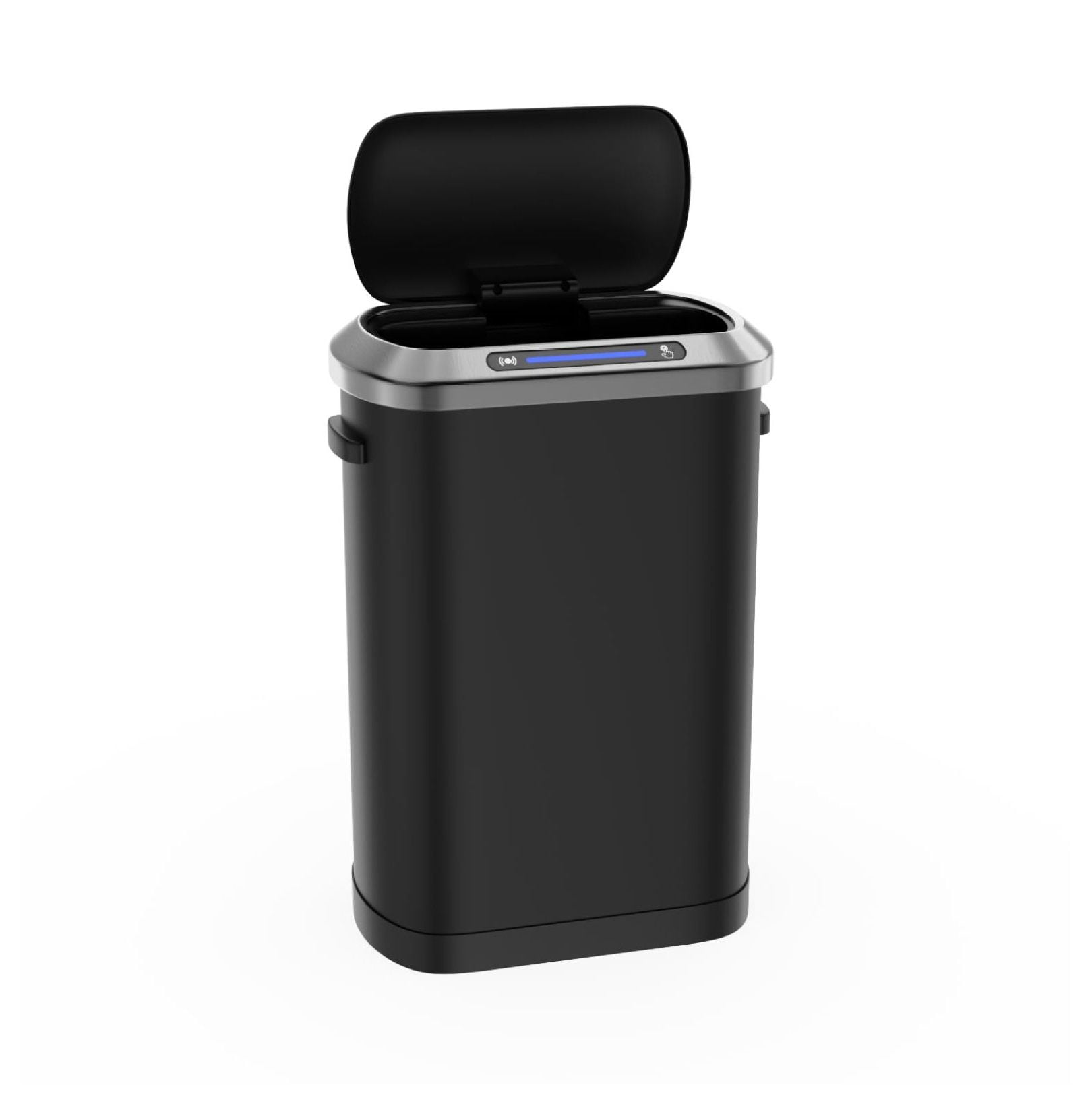 13 Gallon 50L Stainless Steel Smart Trash Can with Sensor Super Quiet