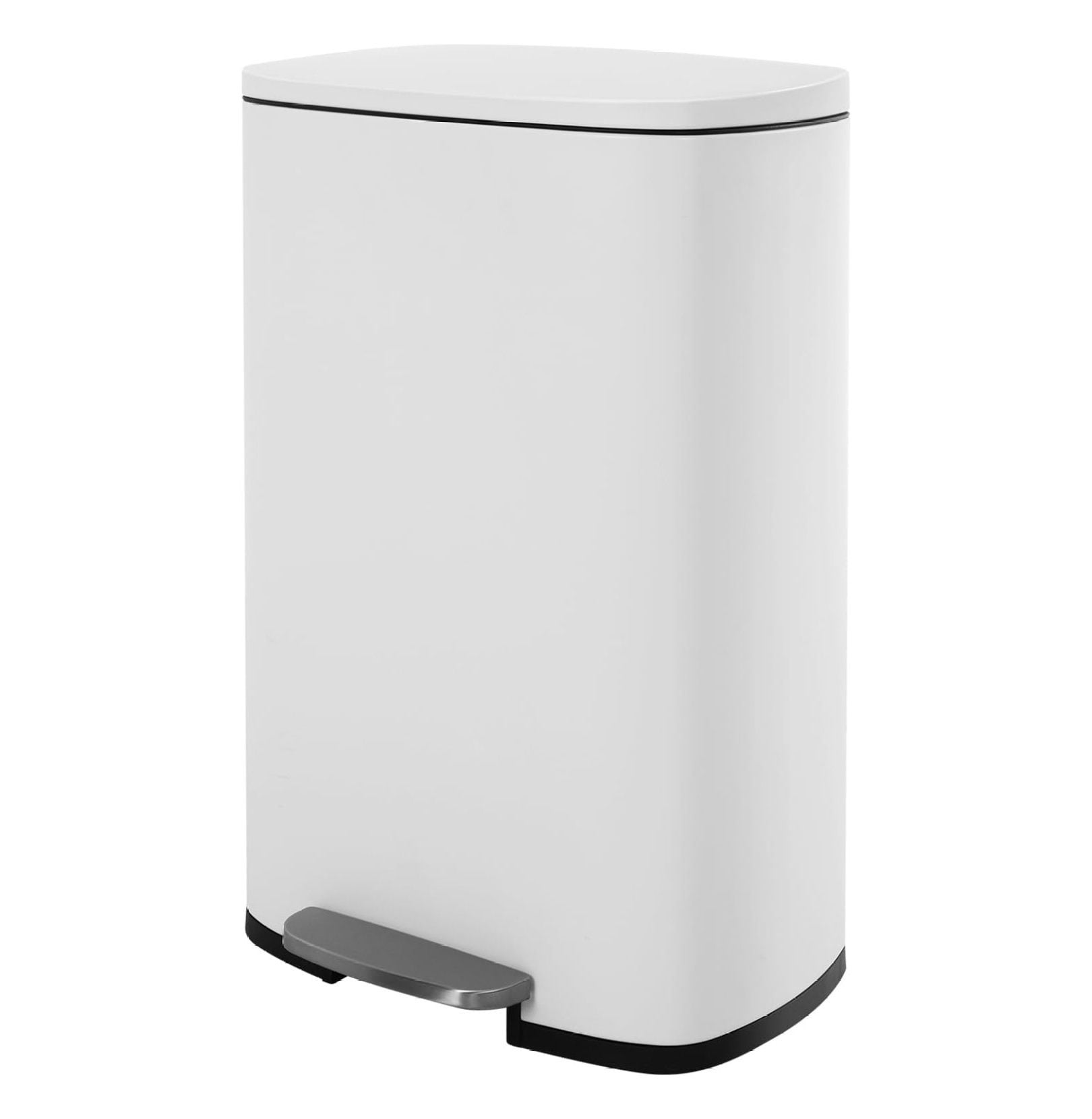 13 Gallon(50L) Trash Can, Fingerprint Proof Stainless Steel Kitchen