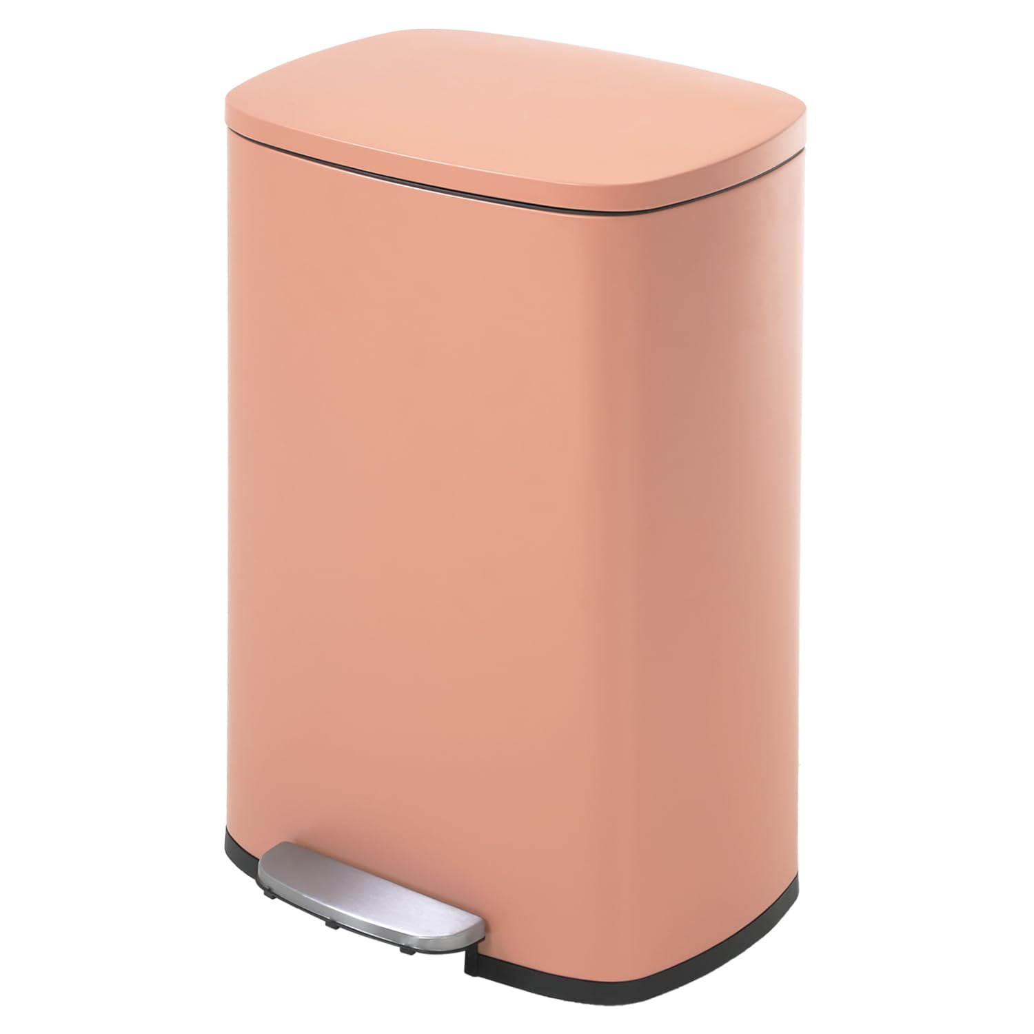 13 Gallon (50L) Trash Can Kitchen Stainless Steel Trash Can Trash Can ...