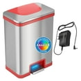 13 Gallon Automatic Step Sensor Trash Can with Odor Control System