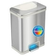 13 Gallon Automatic Step Sensor Trash Can with Odor Control System