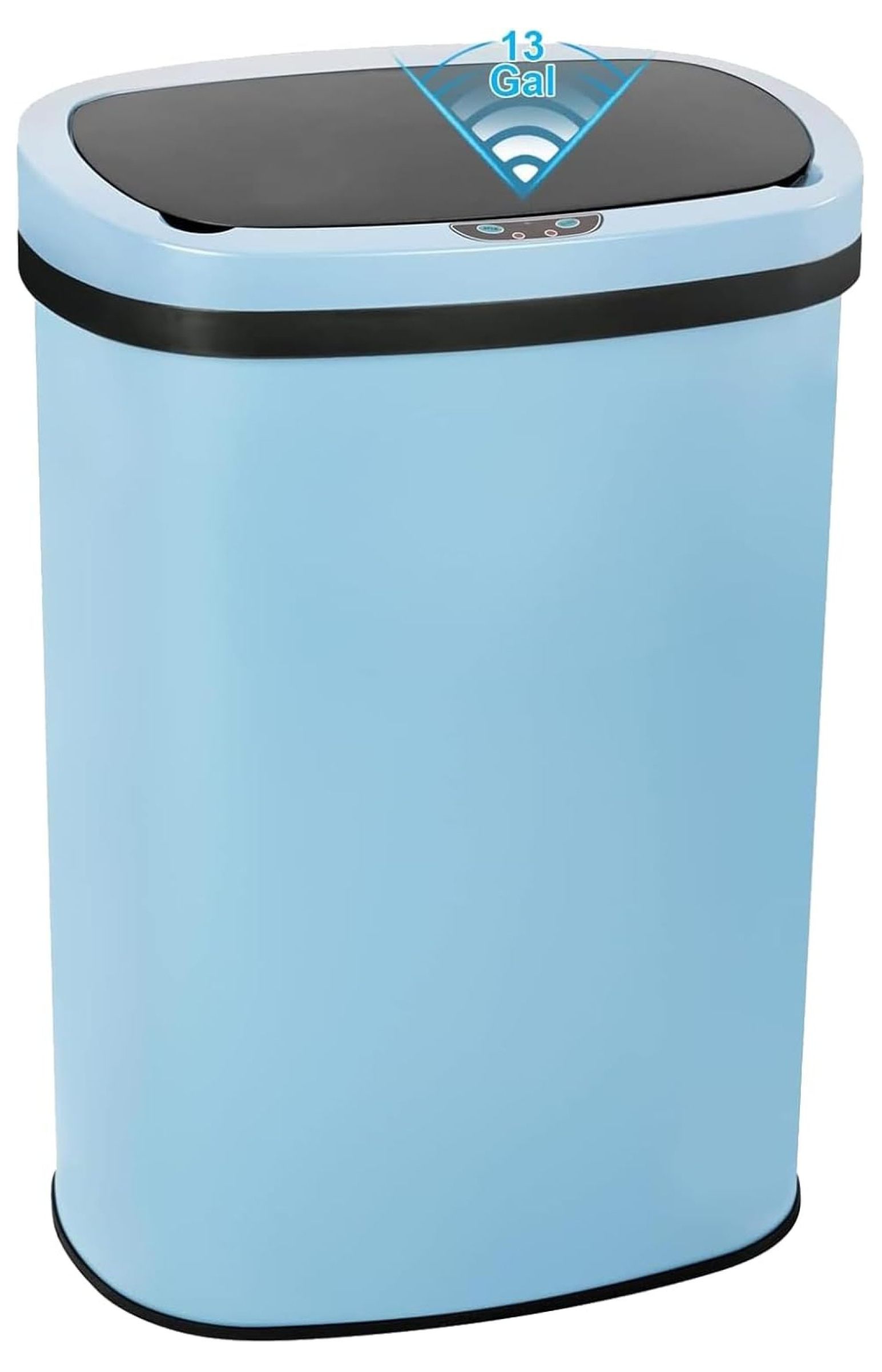 13 Gallon Automatic Touchless Trash Can with Lid, 50L Capacity
