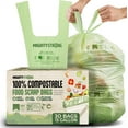 thumbnail image 1 of 13 Gallon Compost Bags With Handles - 30 Count Biodegradable Trash Bags,, 1 of 9