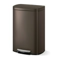 thumbnail image 1 of 13 Gallon Kitchen Trash Can with Soft Close Lid, Step Pedal, Removable Inner Bucket, 1 of 6