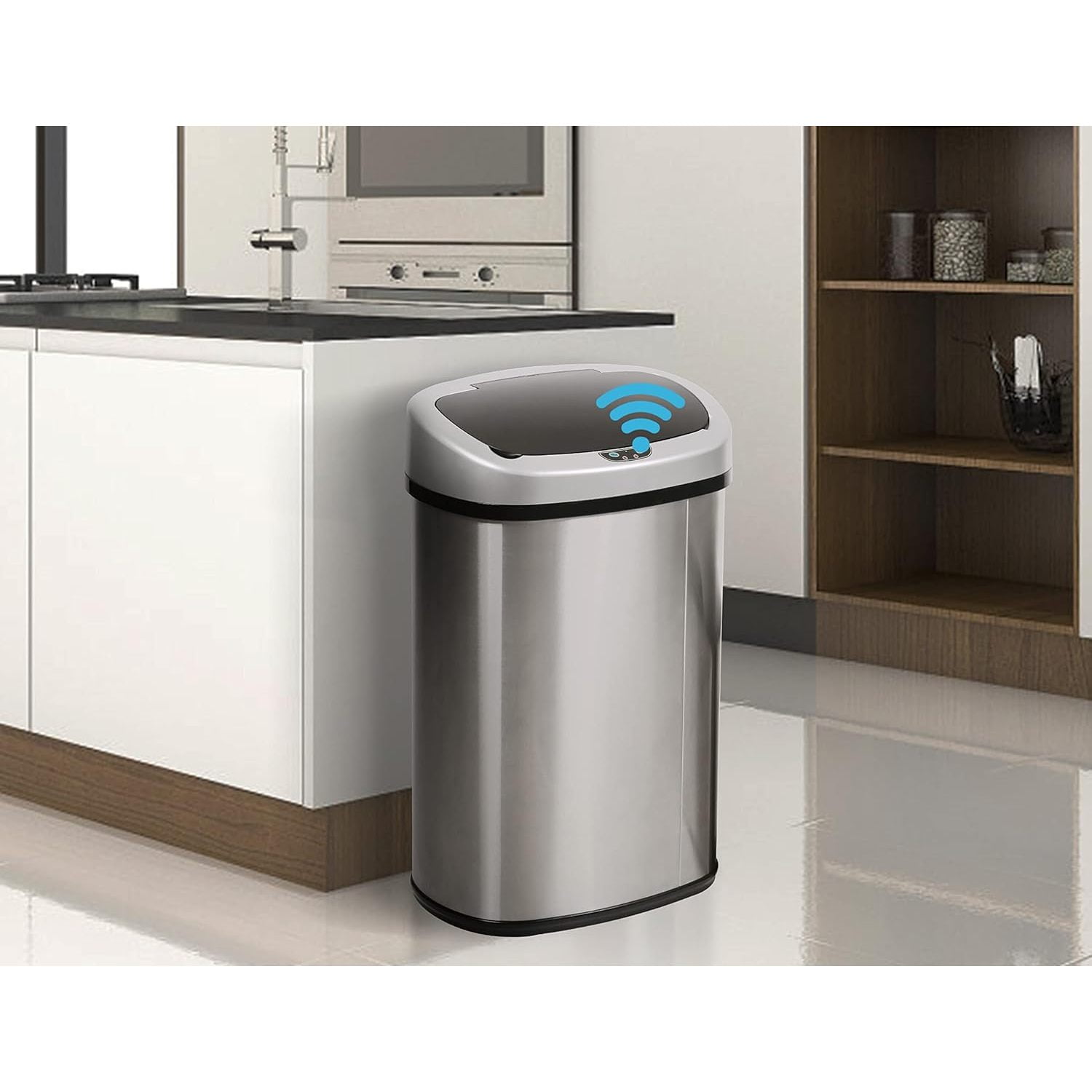 Artistic Sensor Trash Can 13 Gallon Artwork Digital Art Artistic Sensor Trash Can 13 Gallon Artwork Digital Art