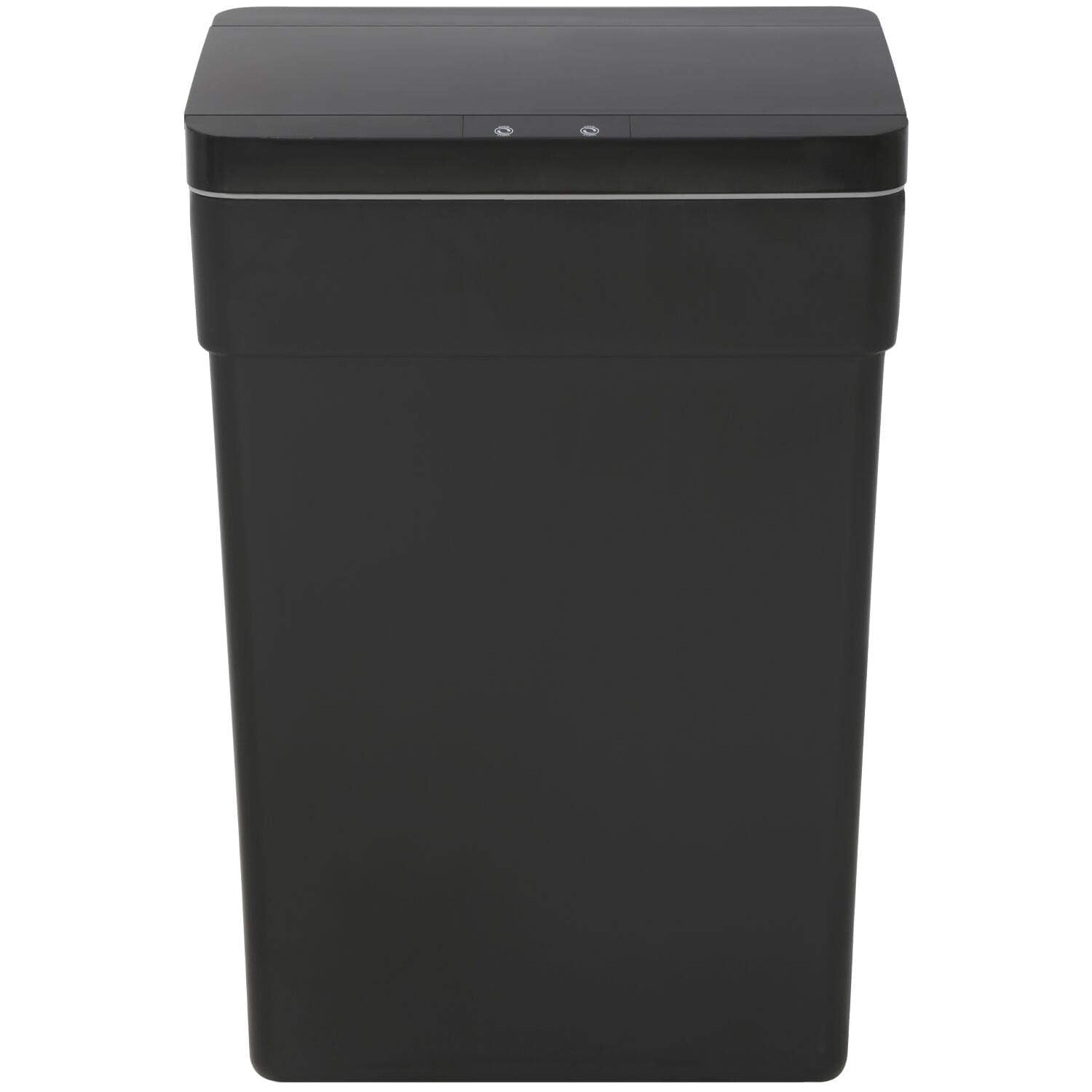 Black 13-Gallon Touch-Free Motion Sensor Trash Can