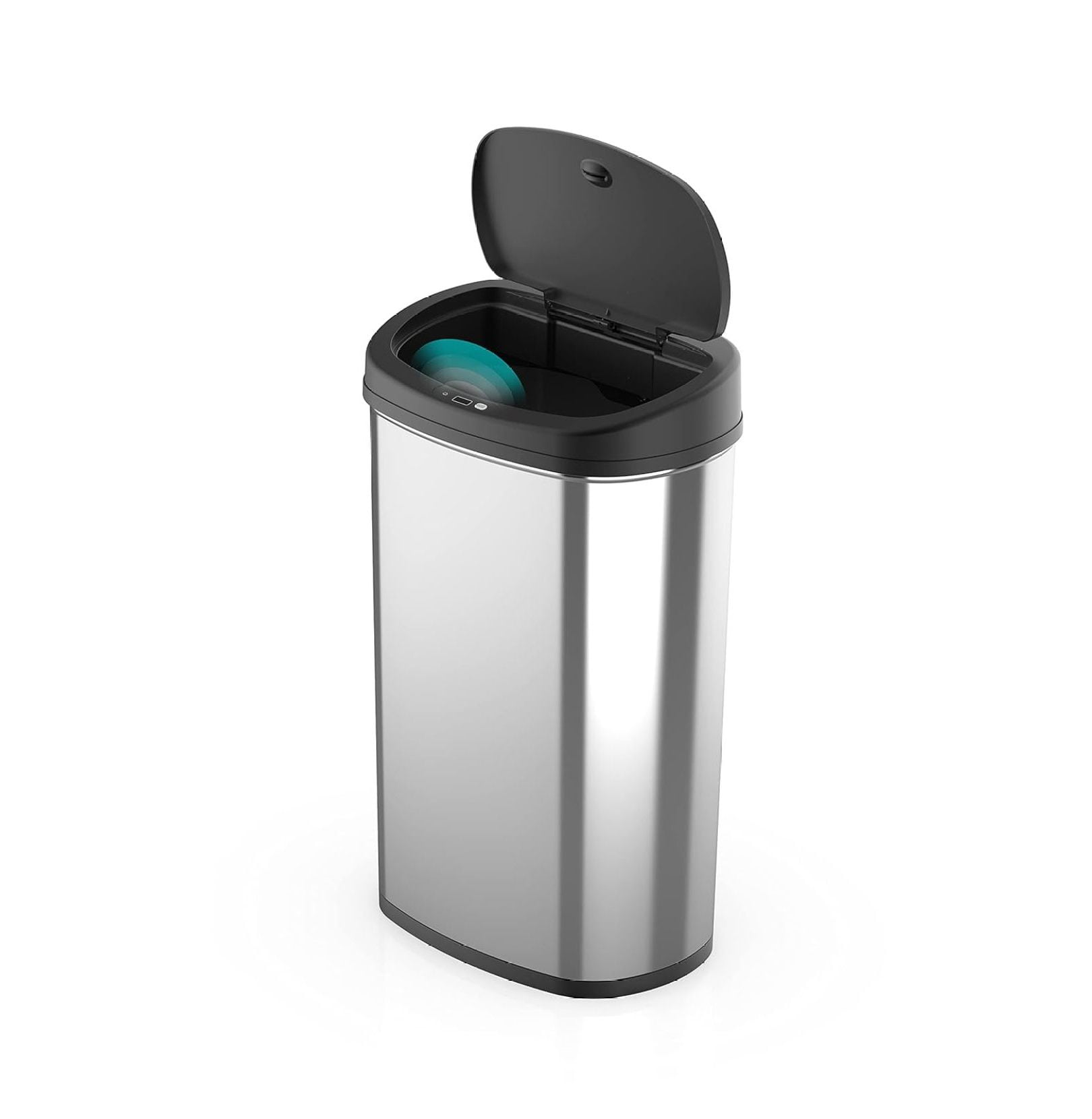 13 Gallons / 50 Liters Automatic Touchless Sensor Rectangular Trash Can