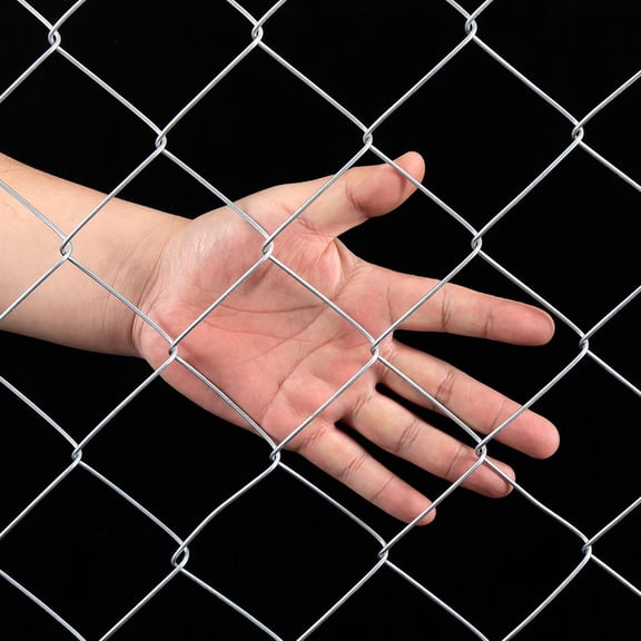 13 Gauge Galvanized Wire Fence Diamond Hole 2.5in 24inX33ft Chicken Wire Fencing Chain Link Fence Garden Fencing Poultry Netting/Fencing for Yard