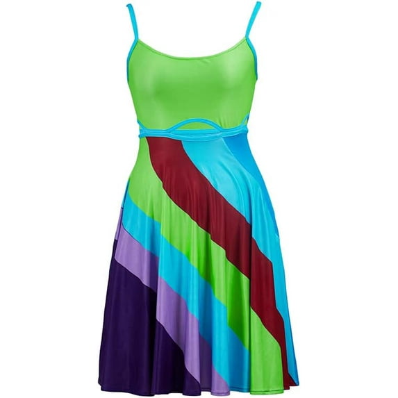 13 Going On 30 Dress Jenna Dress Cute Retro Strap Dress