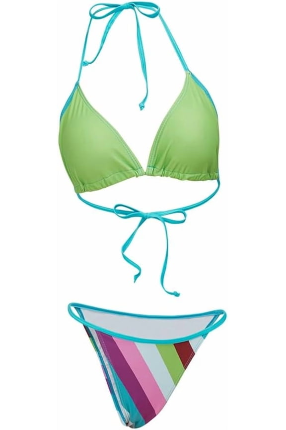13 Going On 30 Jenna Swimsuit Two-Piece Set Beach Bikini Sexy Swimwear Bathing Suit