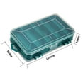 thumbnail image 1 of 13 Grids Storage Case for ScrewThreads Bolts Nails Nuts Parts Durable Box Tools, 1 of 5