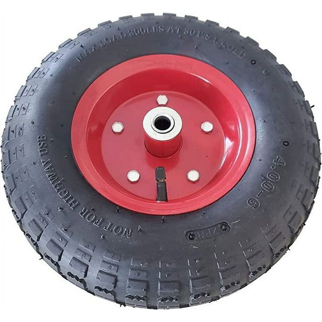 13" Hand Truck/Utility Cart Air Tire Replacement Dolly Wheel 4.006
