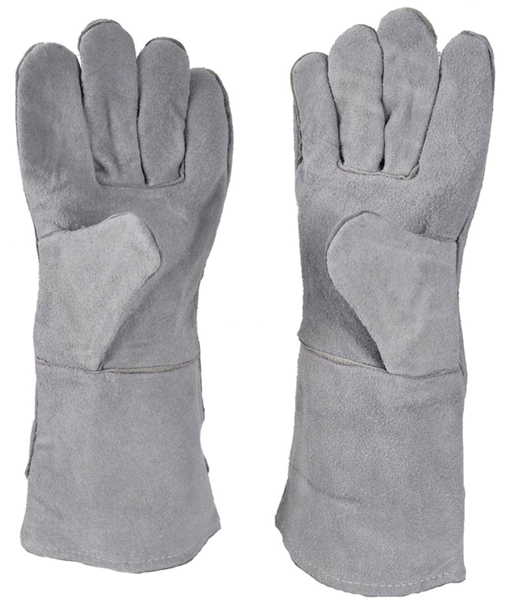 13" Heat-Resistant Safety Gear Melting Furnace Gloves Refining Casting Gold Silver Copper Precious Metal Tools - SAF-0001