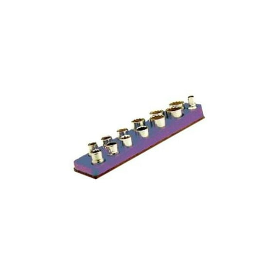 13 Hole Socket Organizer - Purple