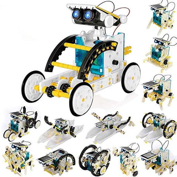 13 In 1 Educational Toys Solar Robot Toys Science Kit Solar Powered Blocks Toys