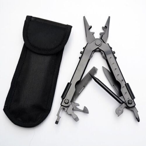 13 In 1 Multi Tool Outdoors Military Camping Pliers With Kits Fishing