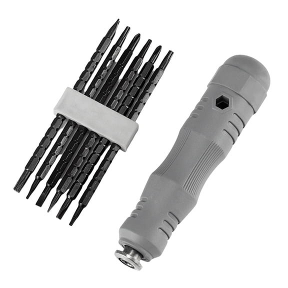 13 In 1 Telescopic Screwdriver Set with Magnetic Tip Adjustable Double Head Screw Driver for Home Repair and DIY Project