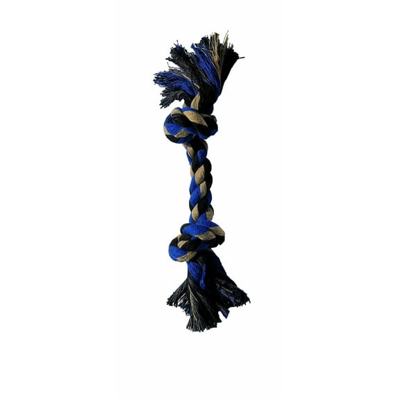 13 Inch Blue Cotton Rope Toy