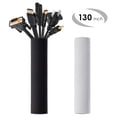 thumbnail image 1 of 13 Inch Cable Management Organizer Neoprene Cable Cord Wire Cover Hider Sleeves, 1 of 3