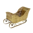 thumbnail image 1 of 13 Inch Christmas Sleigh Shaped Flower Basket,Candy and Storage Basket for Christmas Party and Family Decor,Holiday Gift 12.99*7.09*4.92IN, 1 of 9
